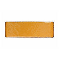 Yellow Rectangular Plate 30x10cm W5375