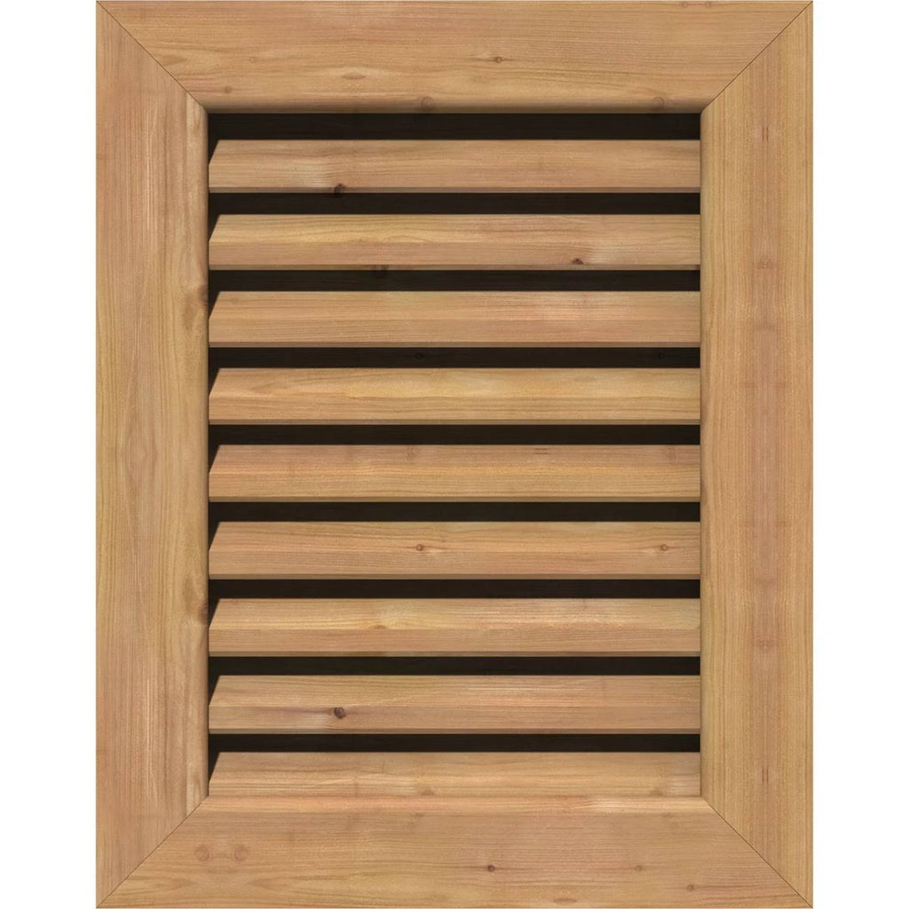 Vertical Gable Vent Unfinished Functional B397
