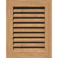 Vertical Gable Vent Unfinished Functional B397