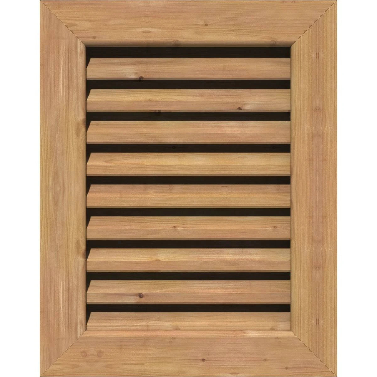 Vertical Gable Vent Unfinished Functional B397