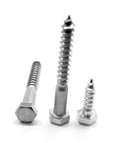 Hex Lag Screw Low Carbon Steel Zinc Plated X57535