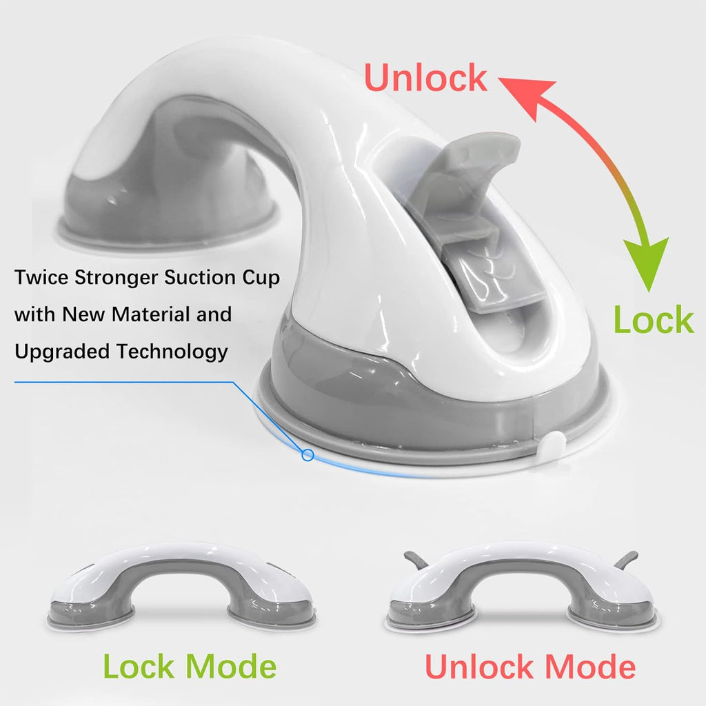 12” 2-Grab Bars with Suction Cups R474