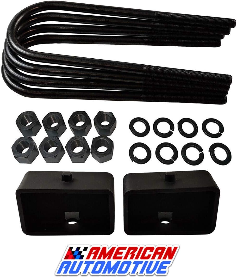 1997-2012 Ranger 4WD 1.5 Rear Suspension Lift Blocks Leaf Spring Axle U Bolts V465