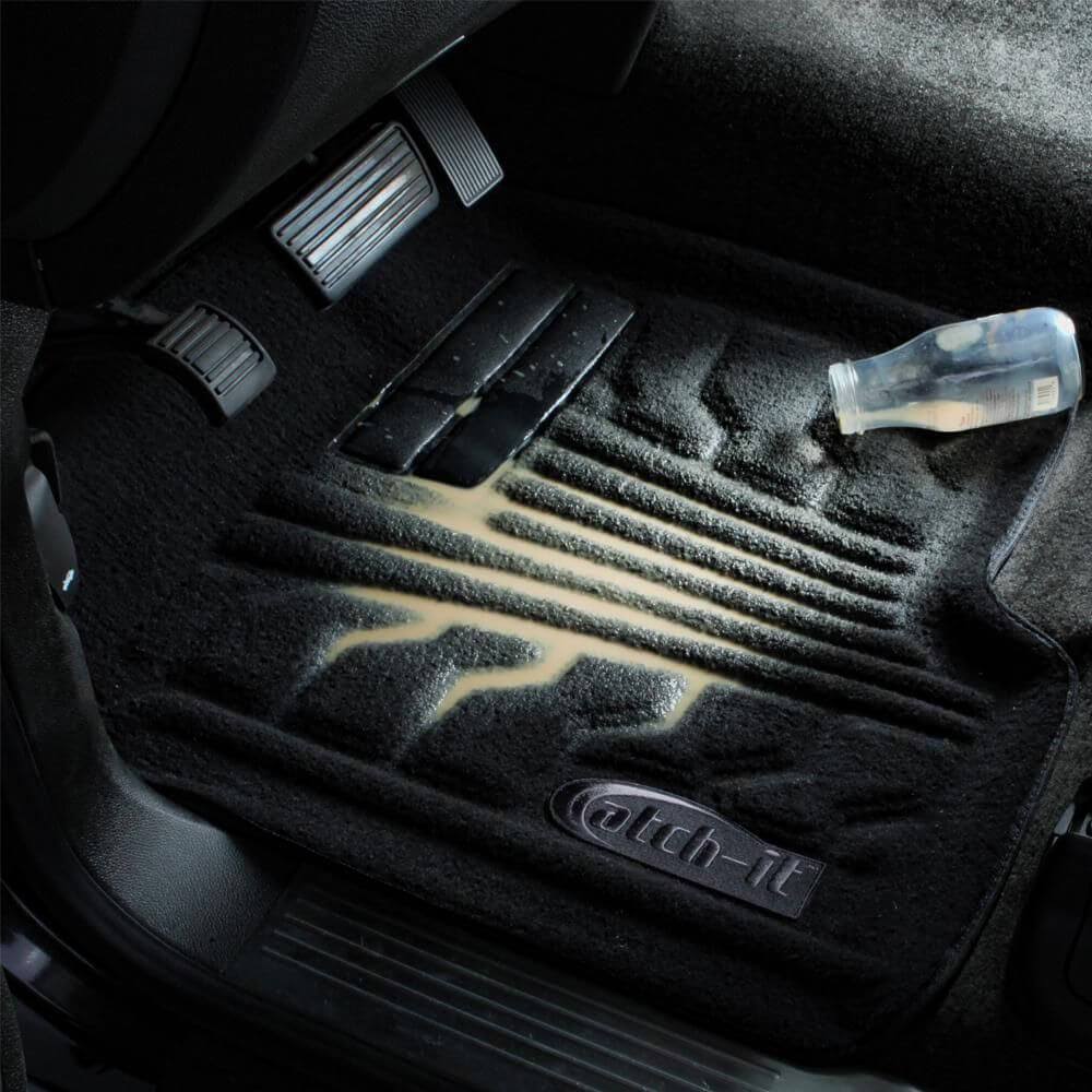 Black Vinyl Floor Mat O351