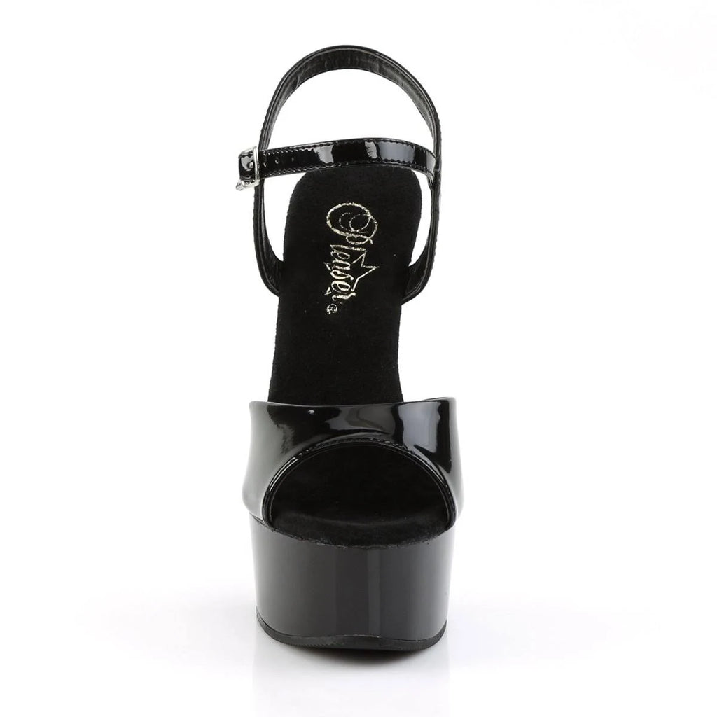 Black Faux Leather Black Matte D388