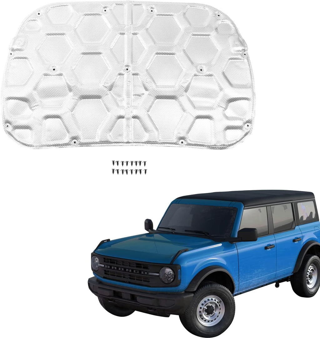 Cotton Car Hood Soundproof Mat Pack of 2 K120535