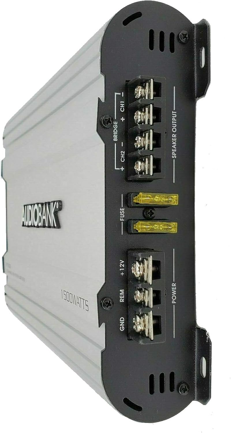 2 Channels 1500 WATTS Bridgedable Car Audio Stereo Amplifier N66205