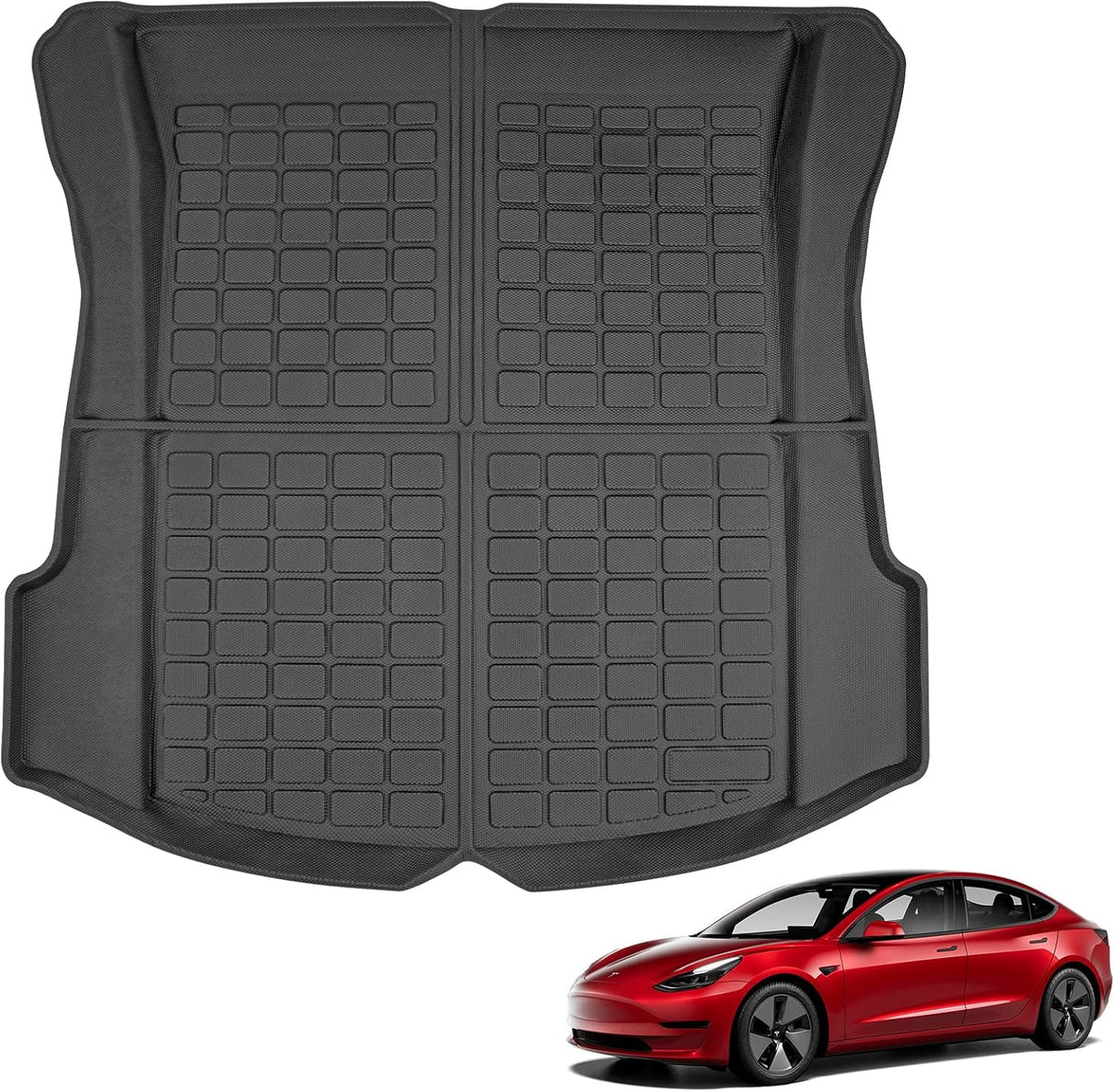 Heavy Duty Rear Trunk Cargo Mat V95709