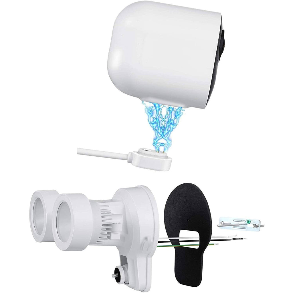 3-in-1 Floodlight, Charger and Mount (White) A986
