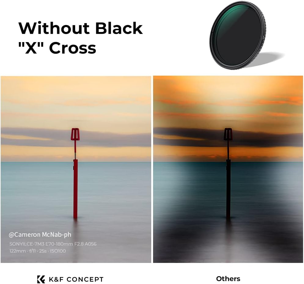 55mm Variable ND Filter ND8-ND128 3-7 Stop I61934