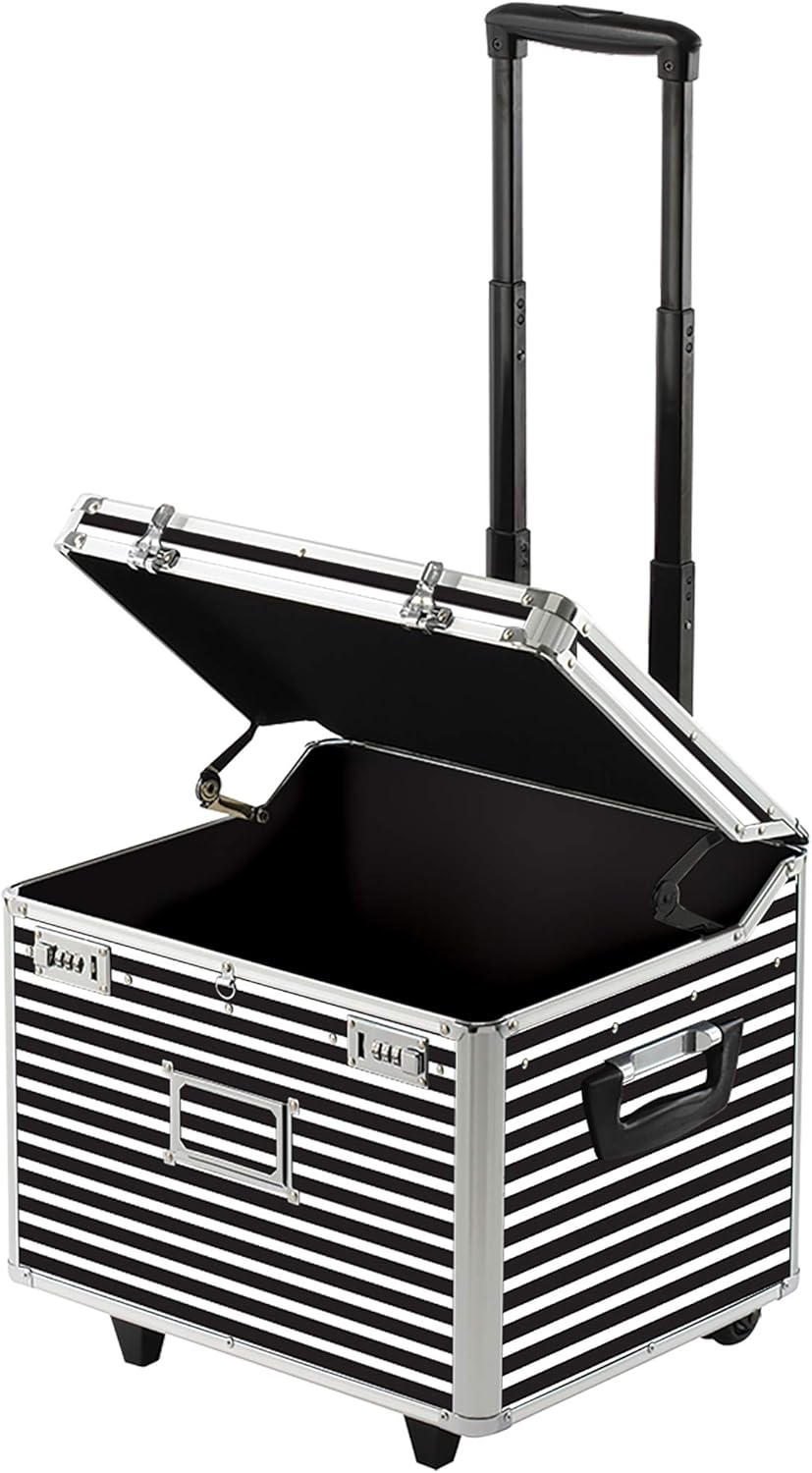 Locking Mobile Rolling File Storage Chest S2858