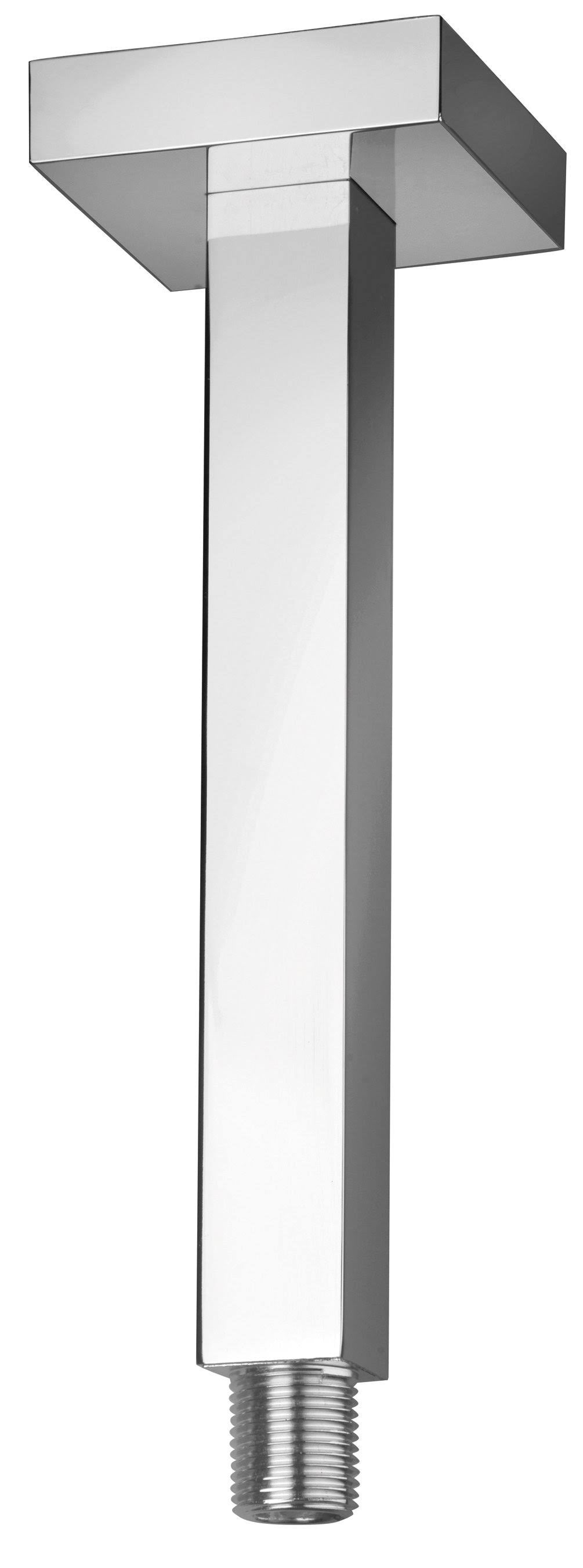 6x22 Square Ceiling-Mount Shower Arm Chrome B7786
