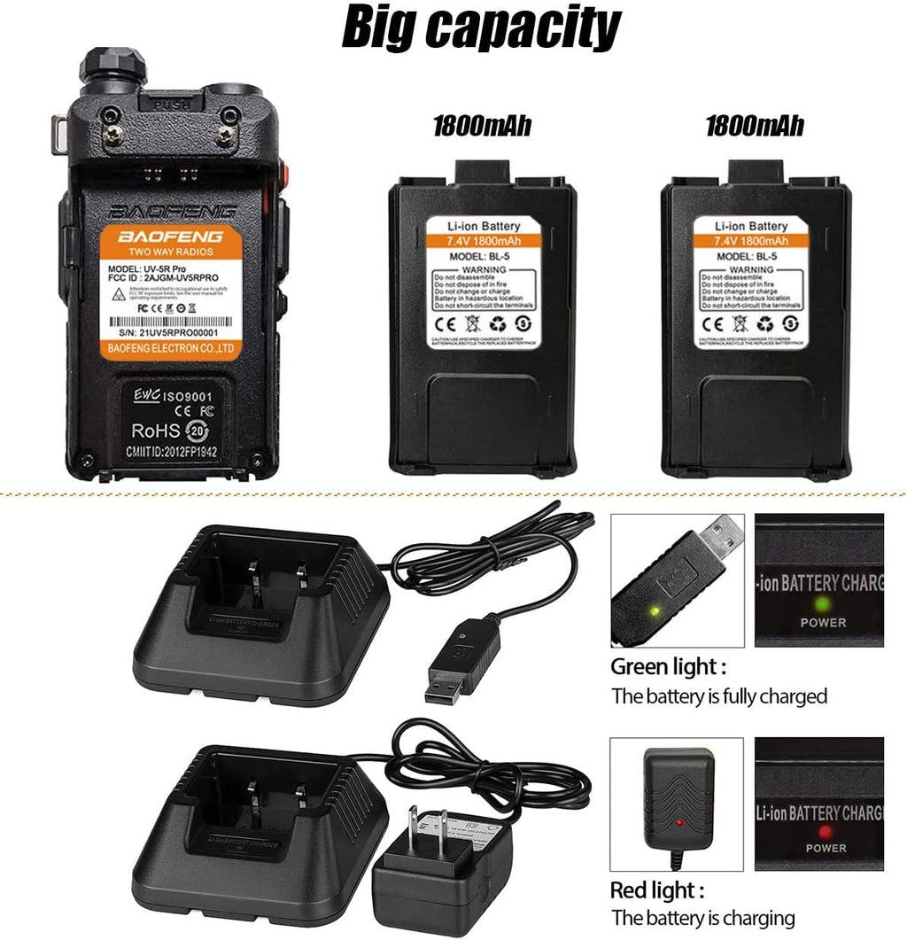 Handheld Ham Radio with Battery and Antenna X97695
