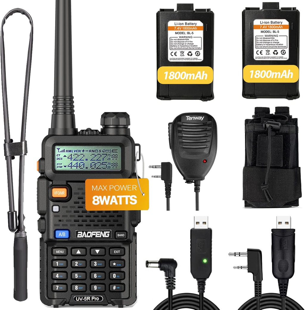 Handheld Ham Radio with Battery and Antenna X97695
