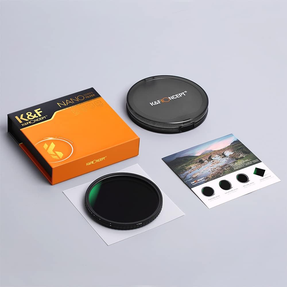 82mm Variable ND Filter ND8-ND128 Camera Lens Y25644