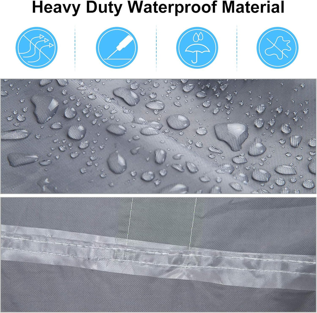 Waterproof 2 Door Car Cover with Windproof Straps B937829