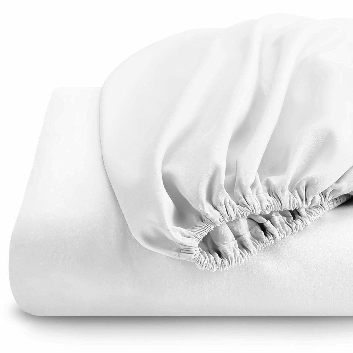 California King Fitted Sheet 600 Thread Count Ivory D78245