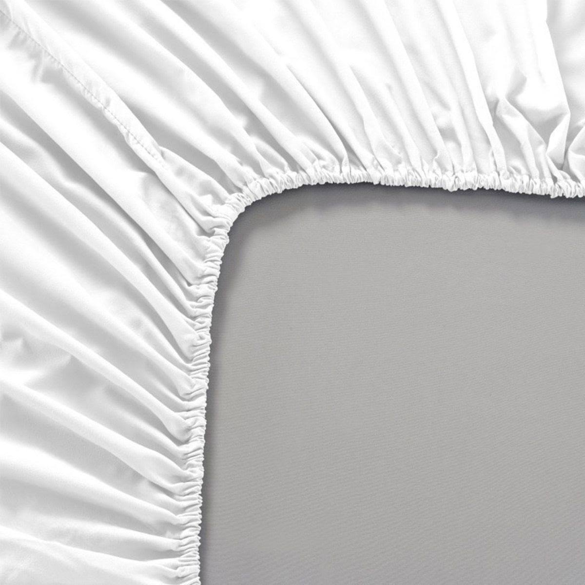 California King Fitted Sheet 600 Thread Count Ivory D78245