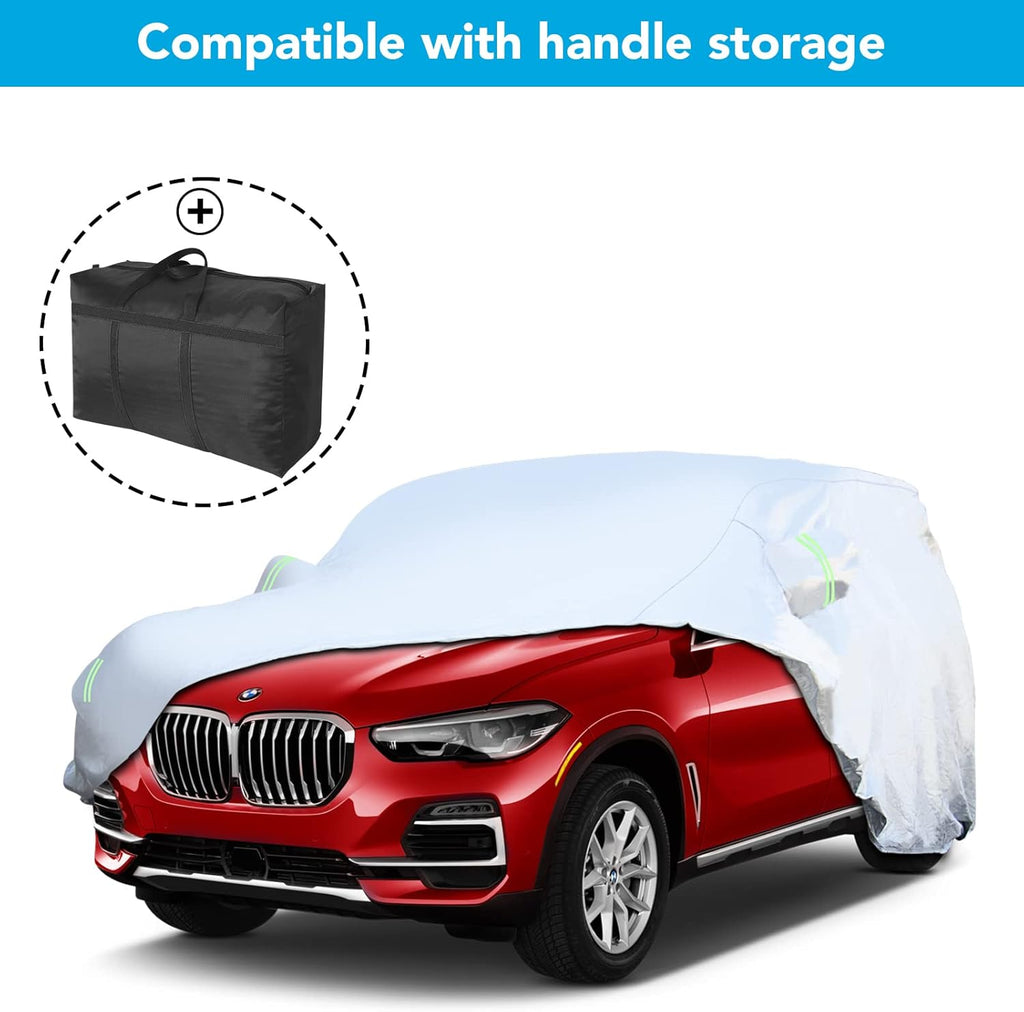 6 Layers All Weather Waterproof Car Cover with Zipper Y934