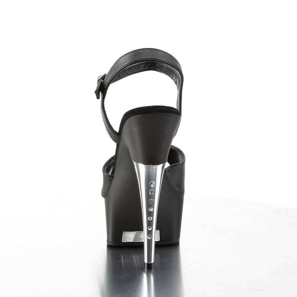 Black Faux Leather Black Matte D388