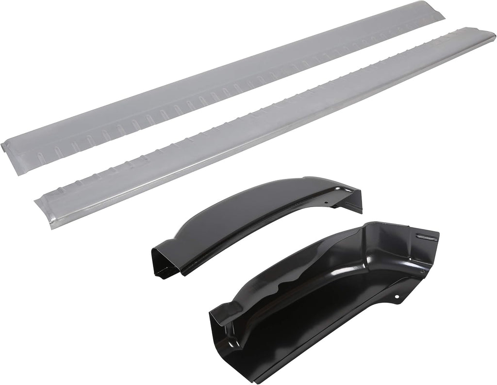 Lower Slip-On Metal Rocker Panels and Cab Corners (Pair) L97878