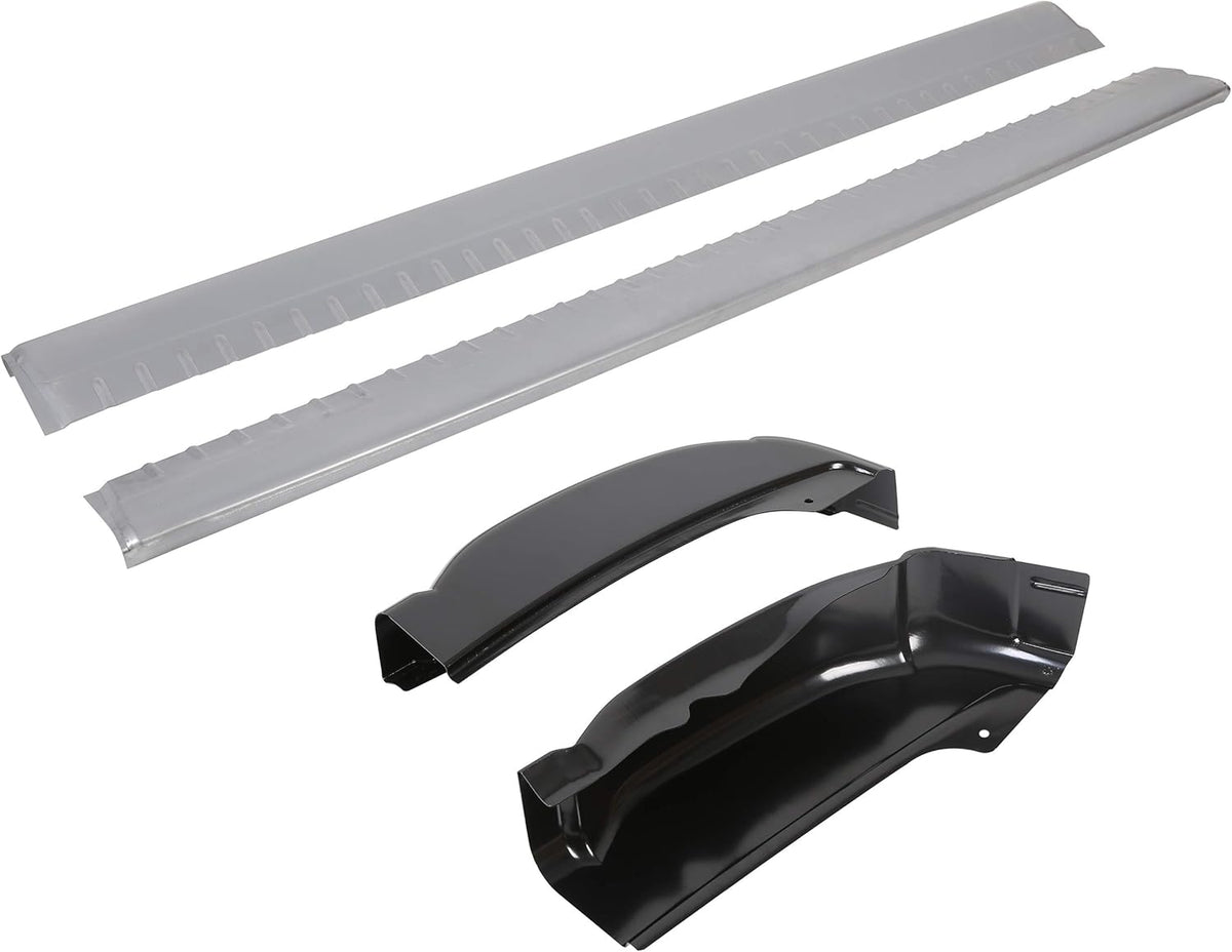Lower Slip-On Metal Rocker Panels and Cab Corners (Pair) L97878