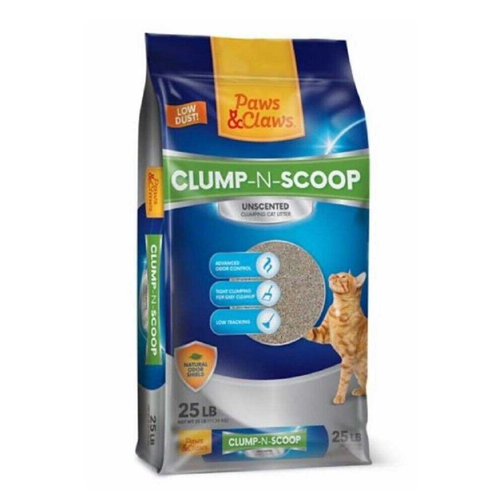 Unscented Clumping Clay Cat Litter D149351