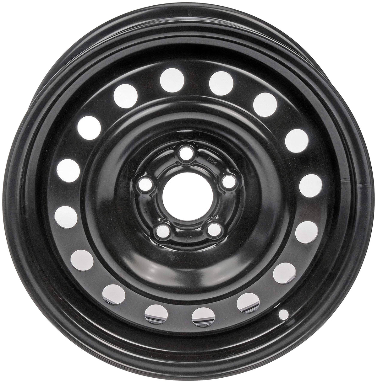 Black 15x6 Steel Wheel Y2352