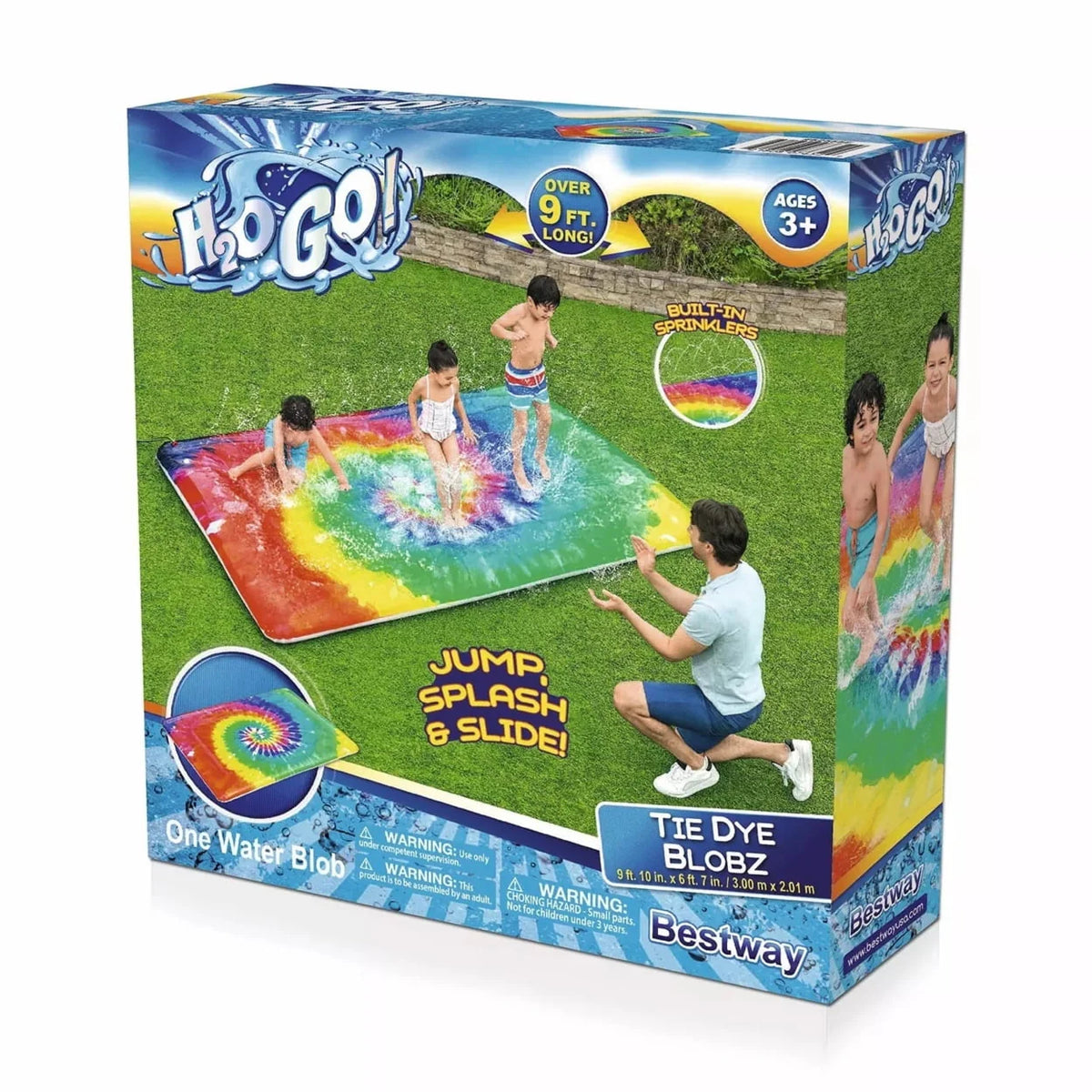 Tie Dye Water-Filled Splash Pad K7222