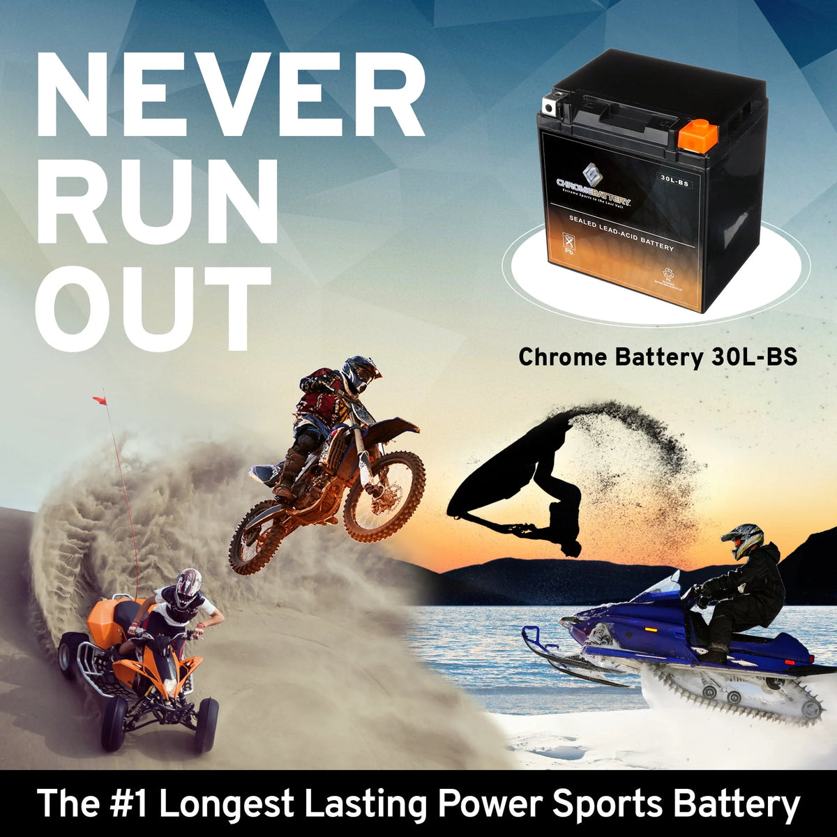 12 Volts 30 Ah 270 Cca Battery K10174