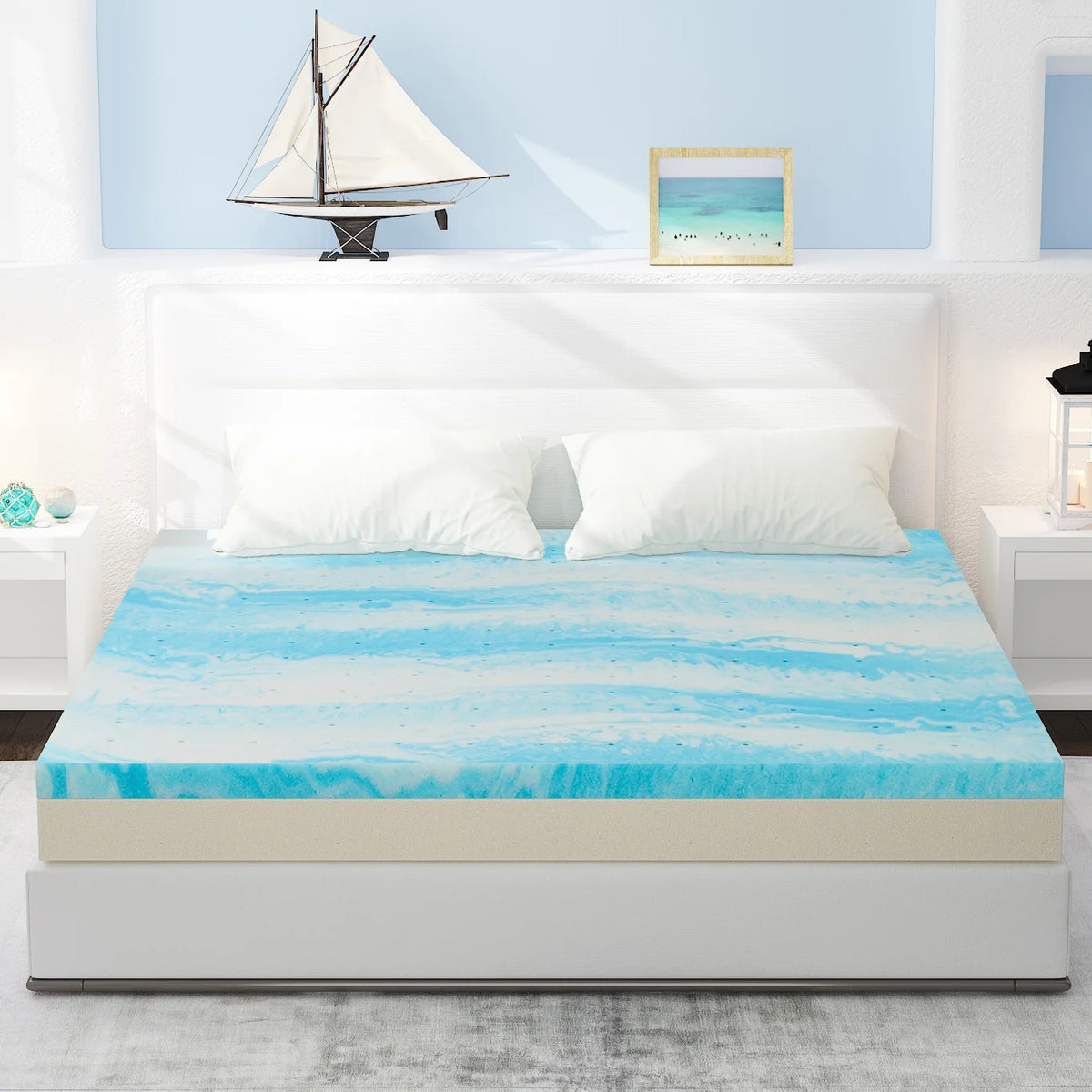 3 Inch Memory Foam Mattress Topper S6215