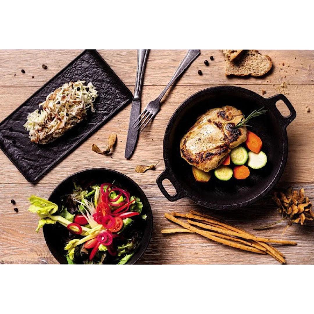 Black Bread Plate C85405
