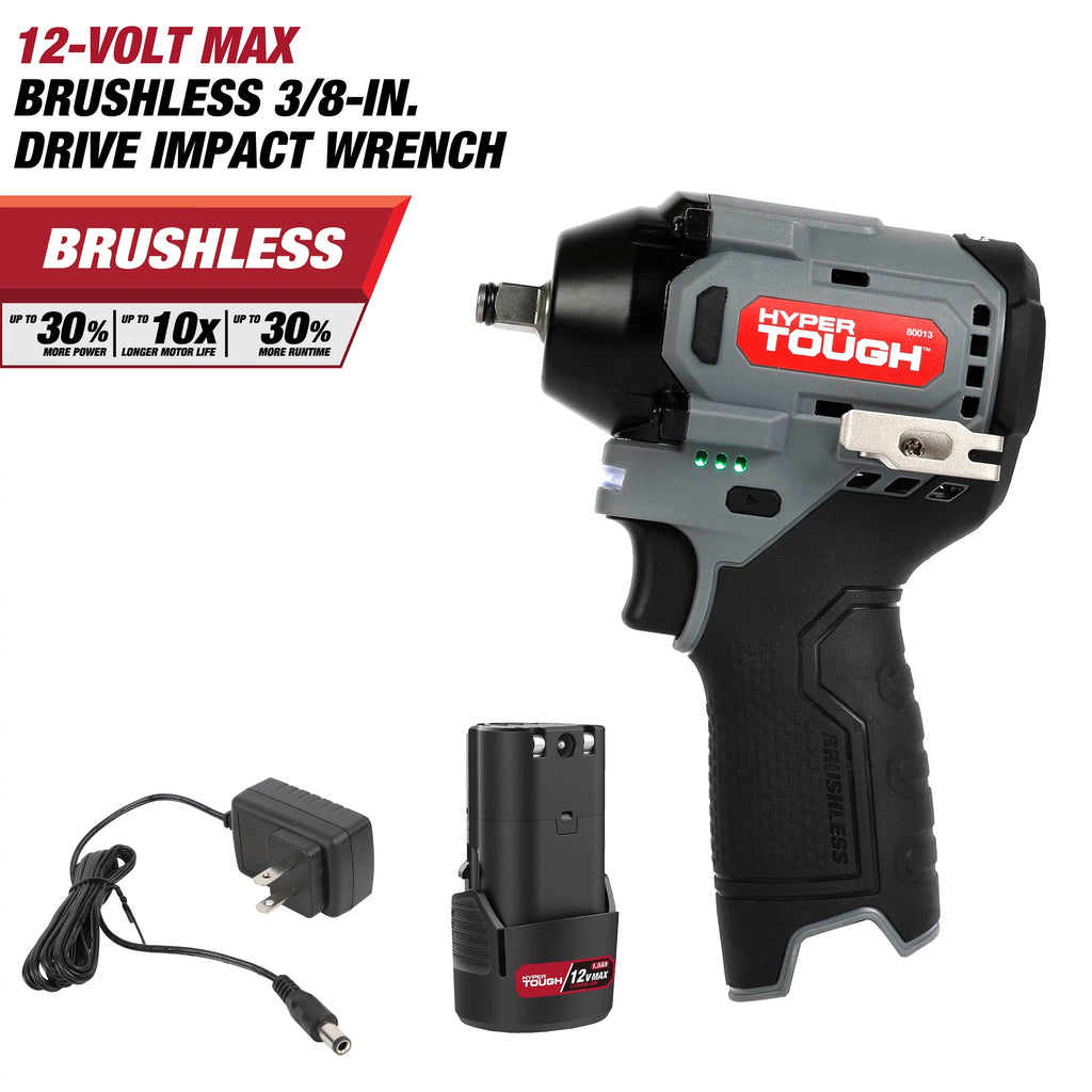 12-Volt Cordless Brushless Impact Wrench P349907