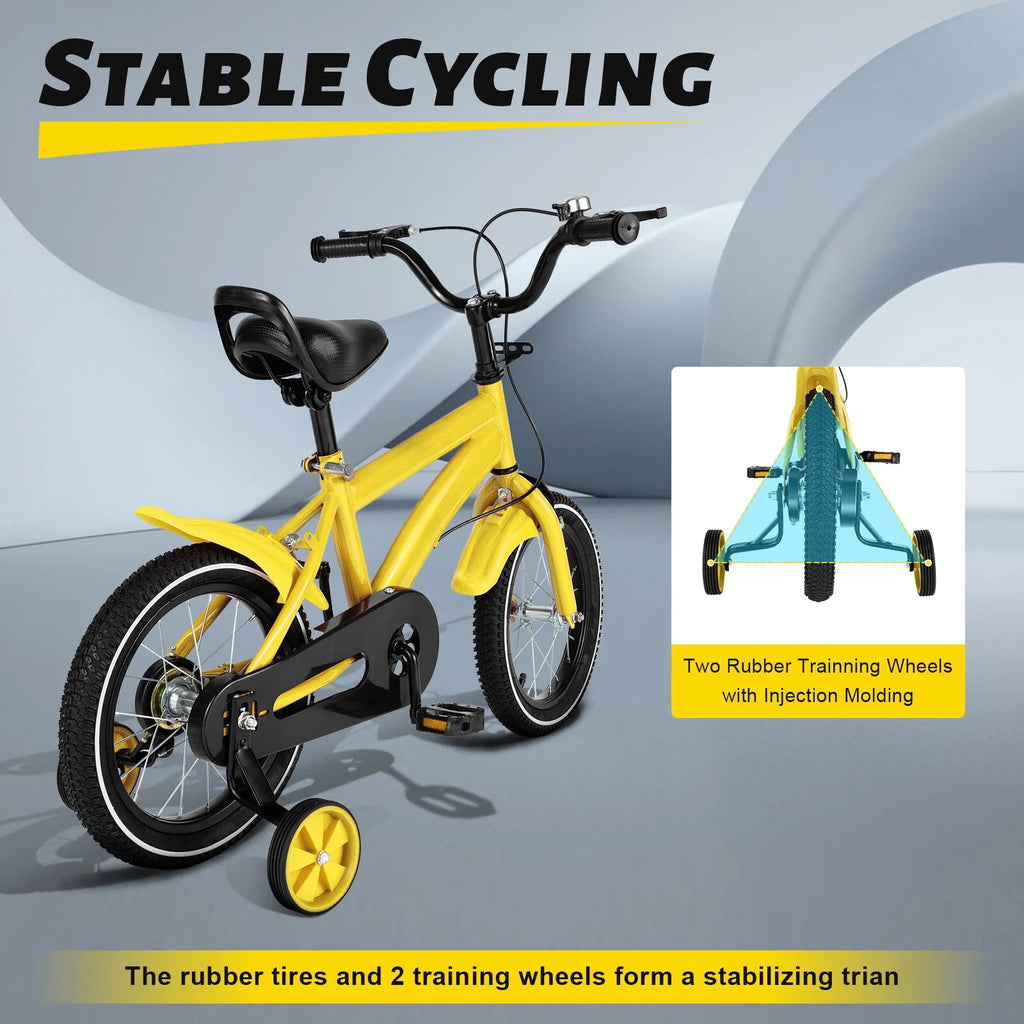 14 Children's Bicycle with Removable Training Wheels P935