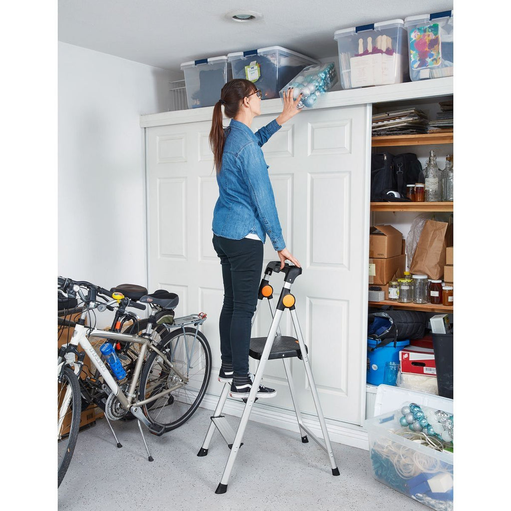 3-Step Aluminum Step Stool L755849