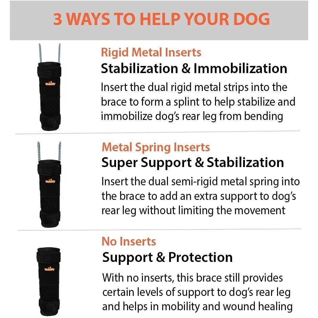 3-in-1 Dog Splint Braces D35117