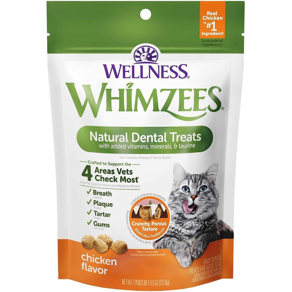 Natural Dental Chicken Cat Treats R2974