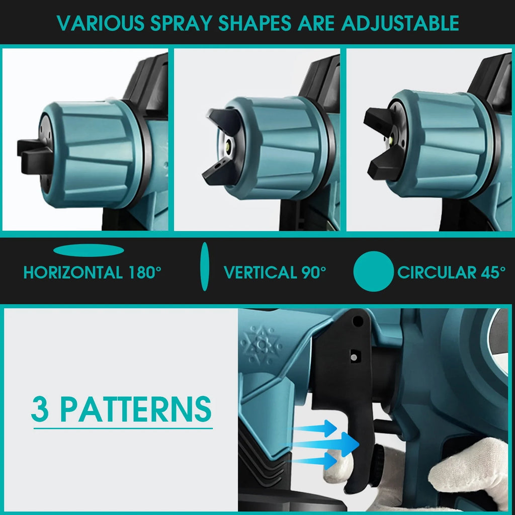 800W Electric HVLP Paint Sprayer J53753