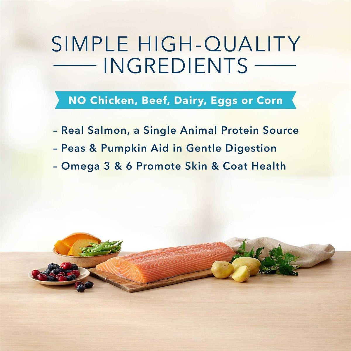 Grain-Free Salmon Dry Dog Food J744