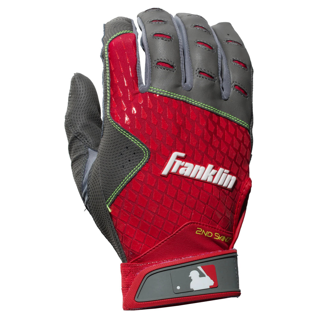 White Adult Large Batting Gloves S662300