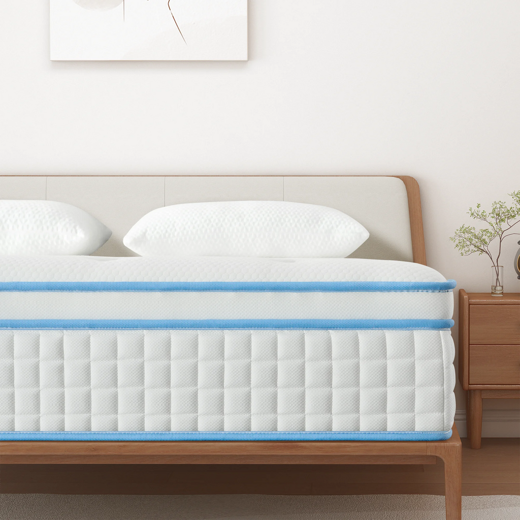 Queen 14 Inch Hybrid Gel Memory Foam Pocket Innerspring Mattress R70645