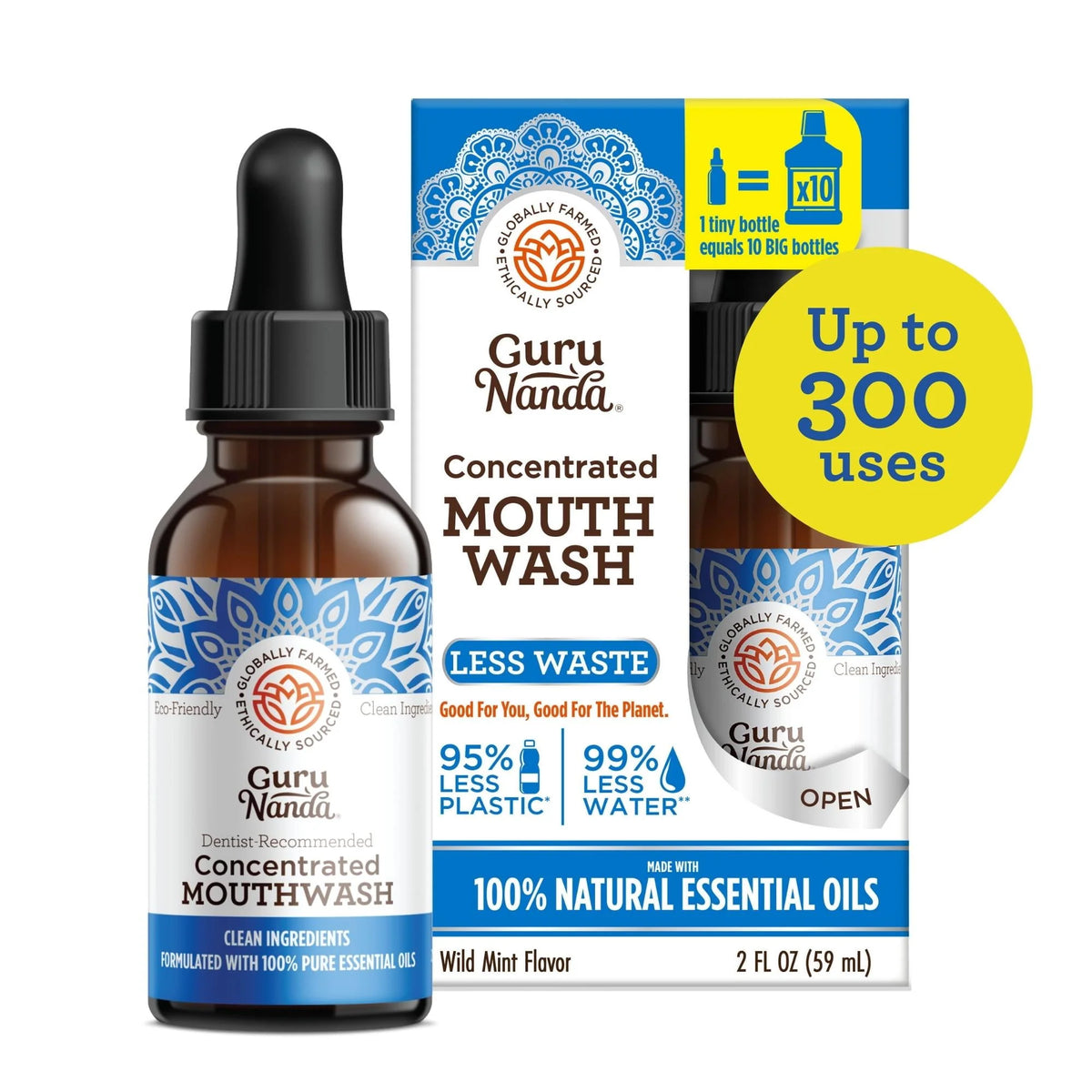 Wild Mint Mouthwash 2 fl. oz Q574