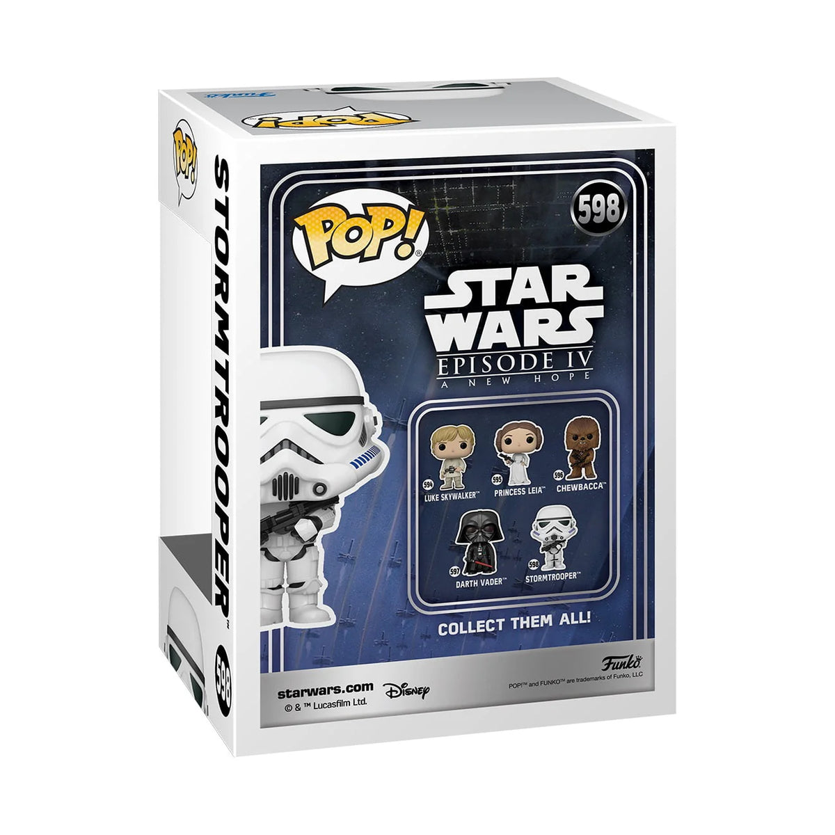 Star Wars Stormtrooper Vinyl Bobblehead C757