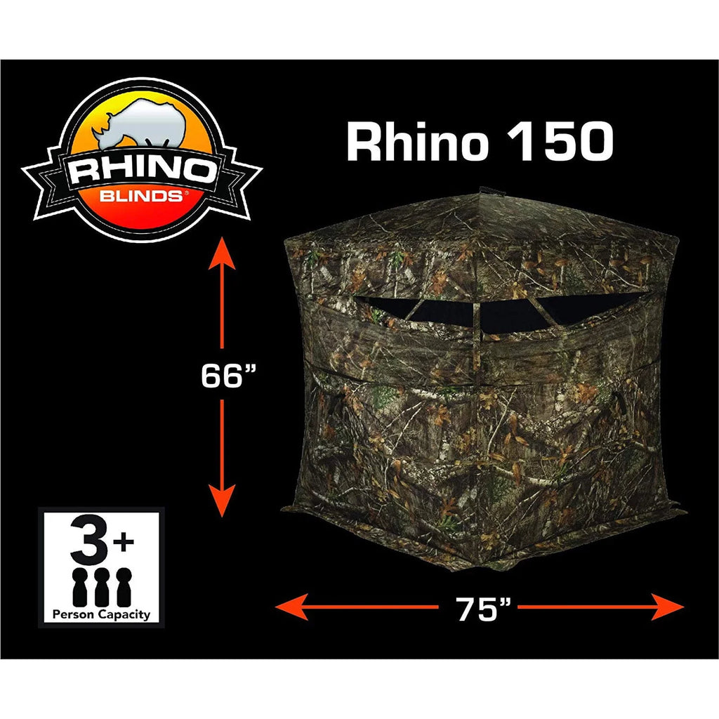 Camo Ground Blind, 3 Person D104590