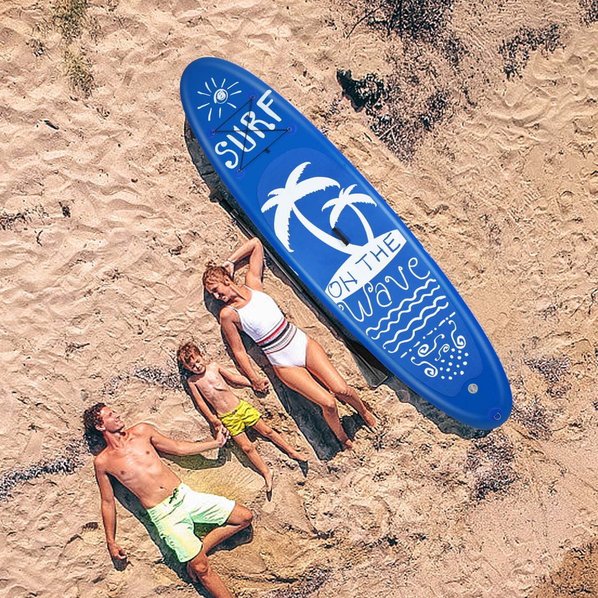 11' Inflatable Stand Up Paddle Board with Carry Bag P890074