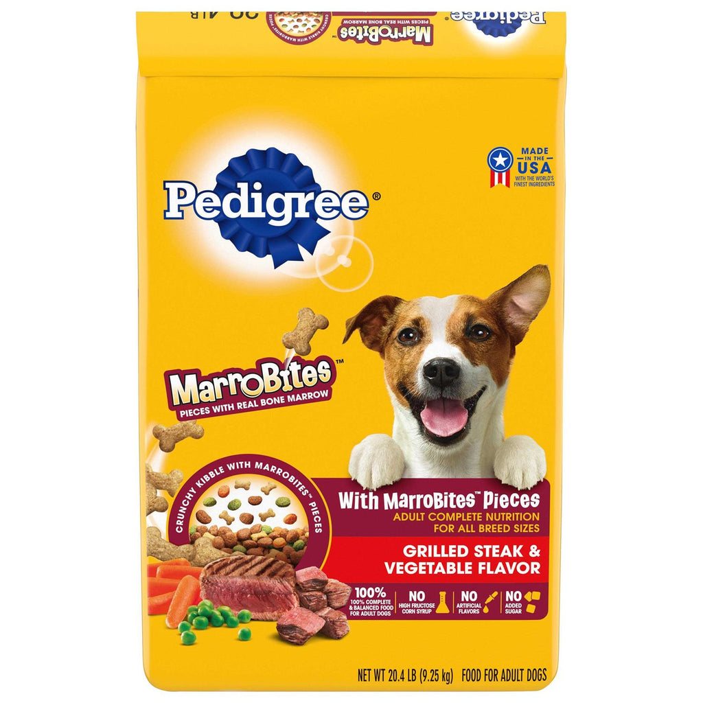 Steak & Vegetable Adult Dry Dog Food H3784