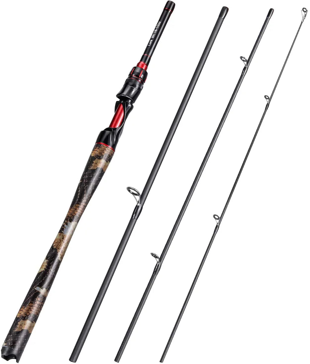 4 Piece Carbon Fiber Fishing Rod M6298