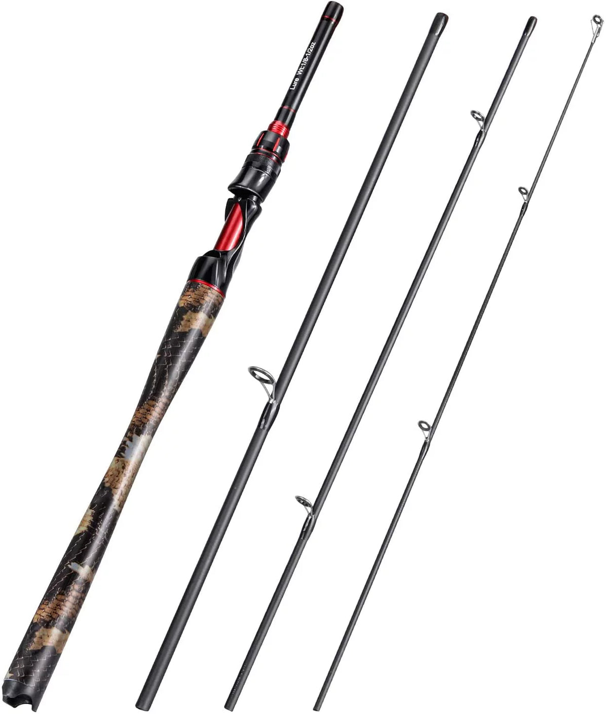 4 Piece Carbon Fiber Fishing Rod M6298