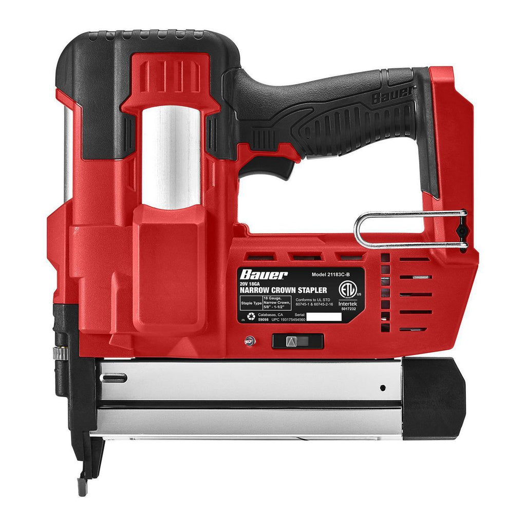 20V Cordless 18 Gauge Narrow Crown Stapler T8544