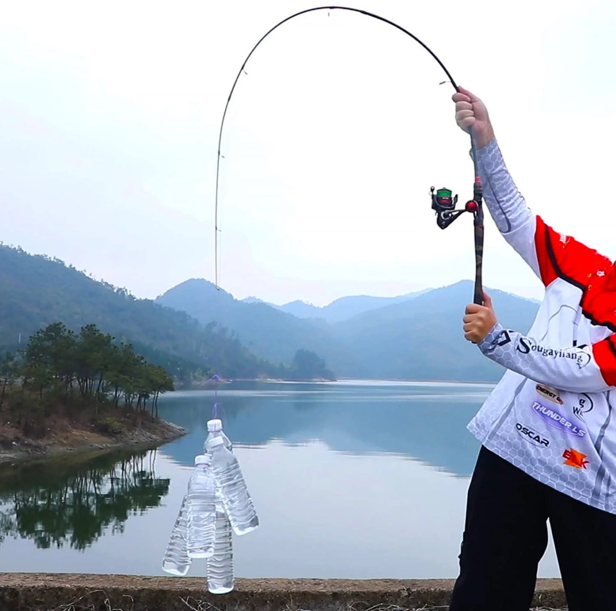 4 Piece Carbon Fiber Fishing Rod M6298